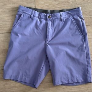 adidas Men's Lavender Flat Front Golf Shorts size 30